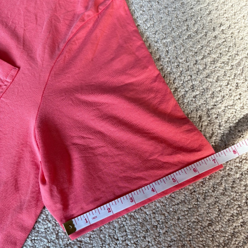 Johnnie-O Hangin Out The Original polo shirt Coral Large - Picture 10 of 15